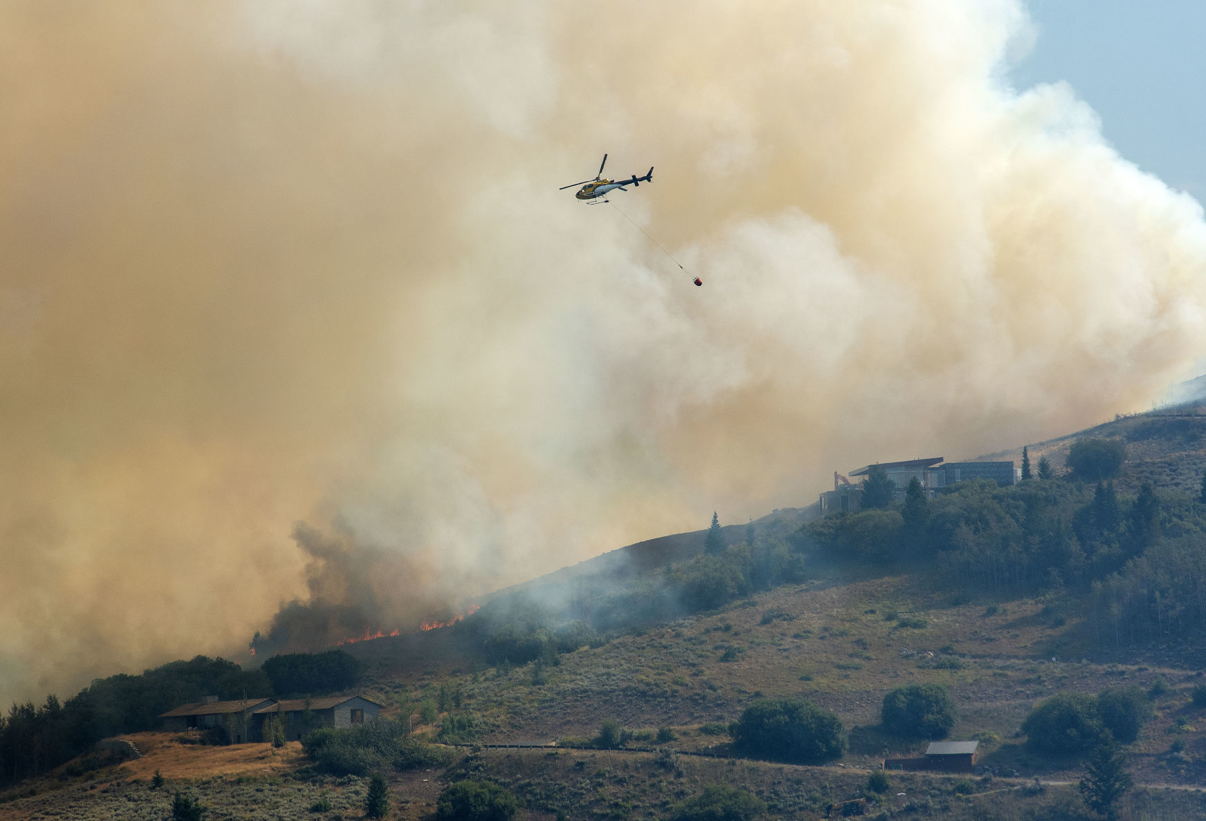 Saddle Butte Fire